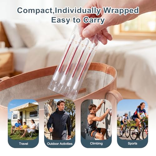 Iodine Cotton Swabs, Individually Wrapped (100 Pack)