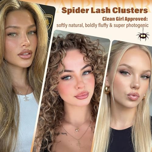 DD Curl Spider Lash Clusters 10-16MM Wispy Eyelash Extensions