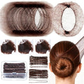 Teenitor Hair Net Set - 20 Nets & 40 Pins for Buns