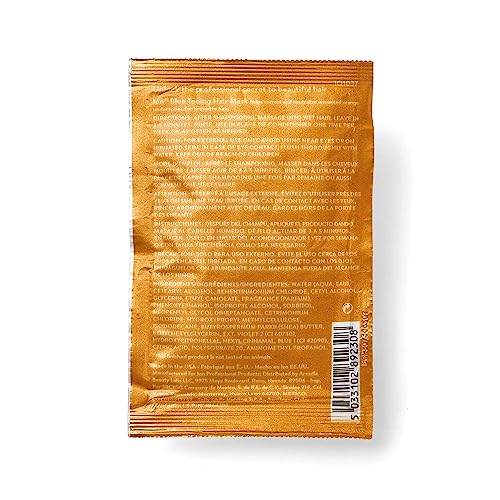 Brunette Blue Toning Hair Mask - Anti-Brass Neutralizer for Brunette Hair 1 Oz