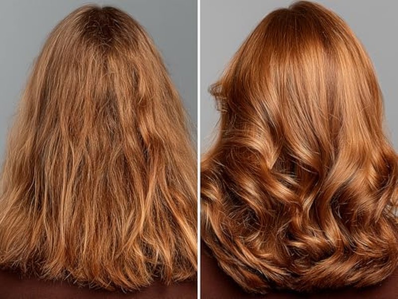 GK HAIR Keratin Leave-In Conditioner for Dry & Damaged Hair 4.4 oz