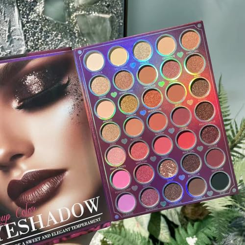 Miss Demi All-in-One Makeup Palette Set - Eyeshadows, Blush, Contour, Lipstick