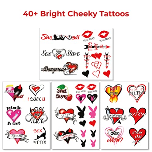 40+ Sexy Temporary Tattoos for Women - Waterproof & Safe