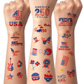 96PCS Patriotic Temporary Tattoos - 4th of July Party Favors