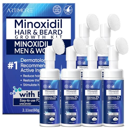 5% Minoxidil Foam for Men & Women Hair Regrowth, 360ml