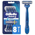 Gillette Sensor3 Comfort Disposable Razors Men 8ct