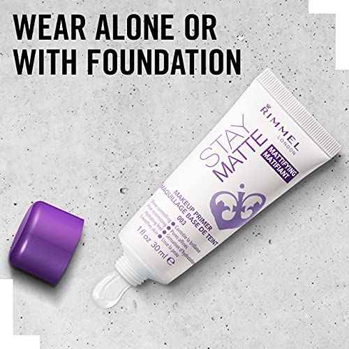 Rimmel London Stay Matte - 003 - Primer, Ultra-Lightweight, Controls Shine, Doesn¡¯t Feel Greasy, 1oz