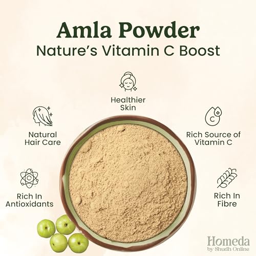 Organic Amla Powder for Hair Growth | 3.5 oz Indian Gooseberry