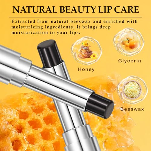 Honey Noir Moisturizing Lipstick Set - 2 Pack, Long-Lasting Color