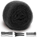 Hair Volume Bumps Set with 105pc Clips & Comb - Black