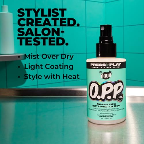 The Doux O.P.P. One-Pass Heat Protection Spray - 4 oz