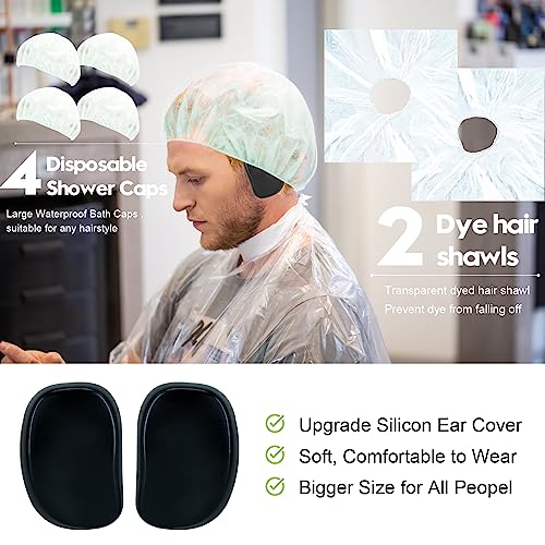 Professional Hair Dye Kit 21pcs, Salon Home Coloring Brush Set