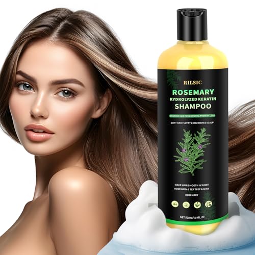 Organic Rosemary Shampoo for Hair Growth – Strengthens, Thickens | 500ml