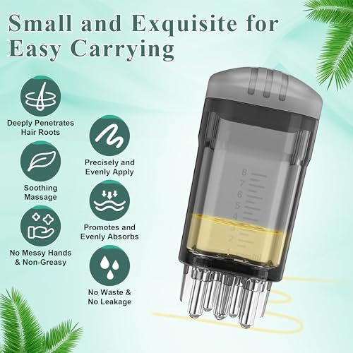 Minoxidil Applicator Set with Cleaning Brush & Dropper - 2 PCS