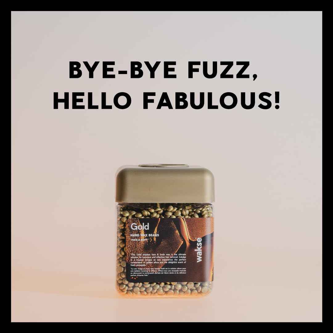 wakse Gold Hard Wax Beans (12.8 Oz)