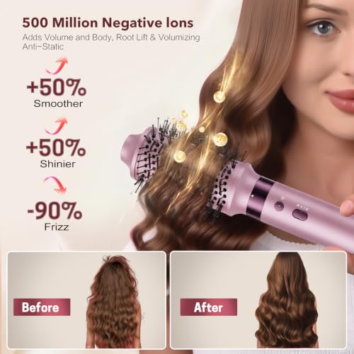 StyleVibe 6-in-1 Air Styler & Hair Dryer for All Hair Types