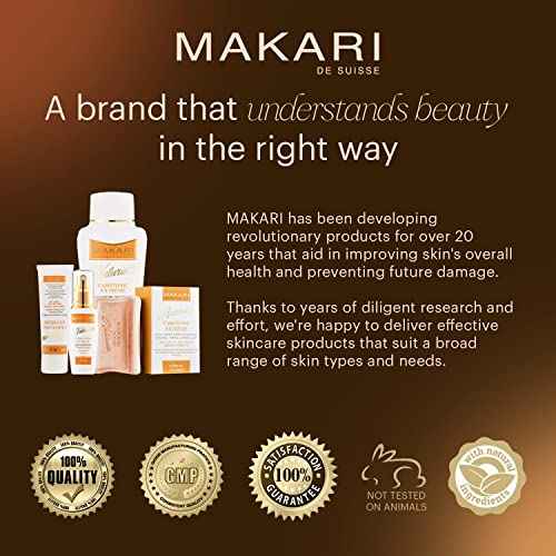 MAKARI Carotonic Extreme Body Lotion (17.6 oz) | Fights Excess Oil Production | Helps Fade Body Scars and Marks | Skin Brightening Formula | Helps Resist Aging and Promotes Healthy Radiance