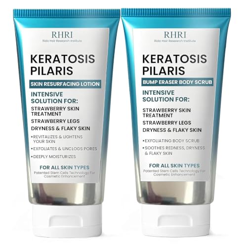 KP Bump Eraser Body Set with 10% AHA - Keratosis Pilaris Treatment
