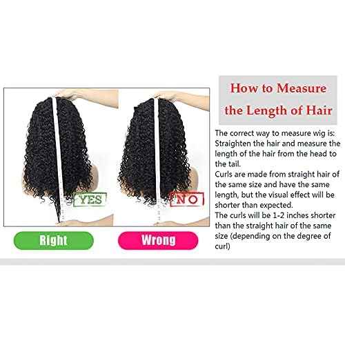 XSY Headband Wig Human Hair Deep Wave 20 Inch Curly Headband Wigs for Women 10A Brazilian Human Hair Wigs Glueless None Lace Front Wig Natural Color