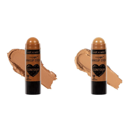 wet n wild MegaGlo Makeup Stick Bundle - Call Me Maple, 1.1 Ounce Brown Oak's On You (Pack of 1), 804a