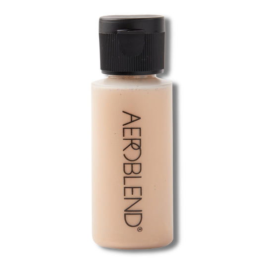 AEROBLEND Airbrush Foundation Makeup (O40) Professional, Water-Based, Buildable, Long-wearing, For all skin types, 1 oz