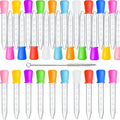 5ml Liquid Droppers Set, 30 Pcs Silicone Pipettes with Brush