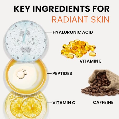 Super Vitamin C Serum 2-Pack ? Hydrating Brightening Face Serum with Vitamin C, Hyaluronic Acid, Vitamin E, Niacinamide & Peptides ? Helps Improve the Look of Uneven Skin Tone, Fine Lines & Radiance
