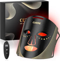 CUEME Red Light Therapy Mask - FDA-Cleared LED for Wrinkles & Acne