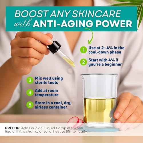 Skin Perfection Leucidal Liquid Complete - Ideal Water Based Moisturizer & Lotion Making Supplies - Natural Preservative Alternative with Root Ferment Filtrate, Lactobacillus & Coconut Fruit Extract
