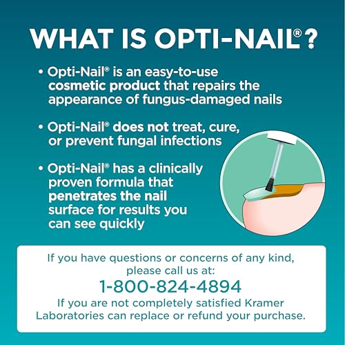 Opti-Nail Fungal Nail Repair Treatment with Precision Brush Applicator