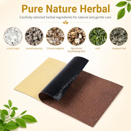60pcs Moxibustion Heat Patches | 8-Hour Self-Heating Moxa Plaster