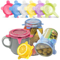 Orblue Reusable Silicone Stretch Lids 6-Pack - Small Food Covers