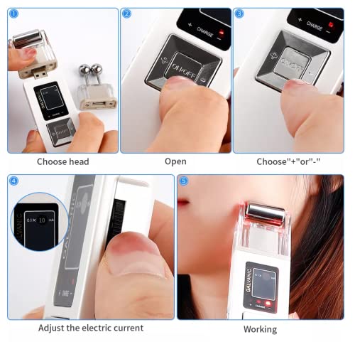 Galvanic Facial Roller Anti-Aging Microcurrent Spa Massager