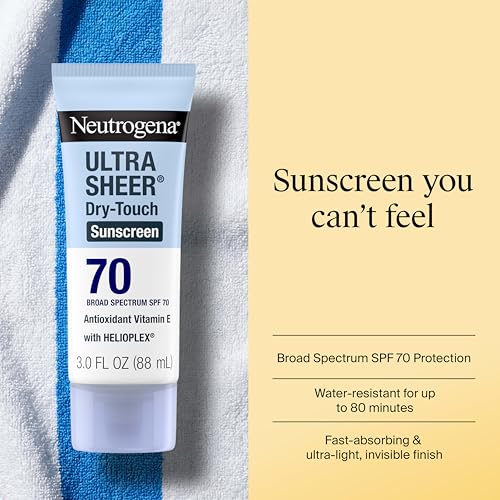 Neutrogena Ultra Sheer Dry Touch SPF 70 Sunscreen, 3 fl oz
