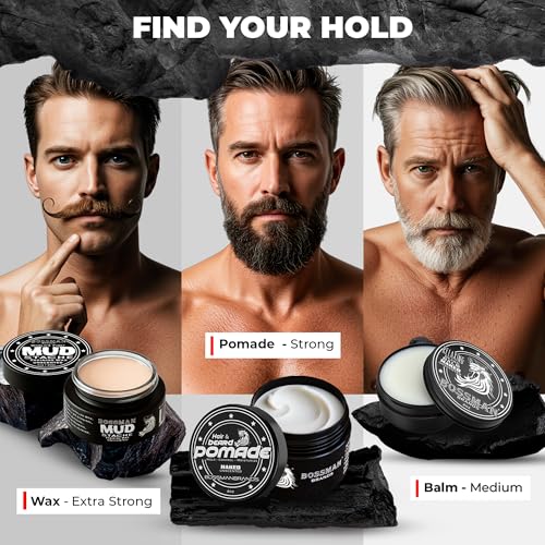 Bossman Naked Beard Pomade - Medium Hold & Moisturizing