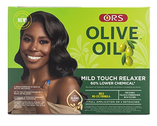 ORS Olive Oil Mild Touch Relaxer 60% Lower Chemical No Lye - Mild Strength