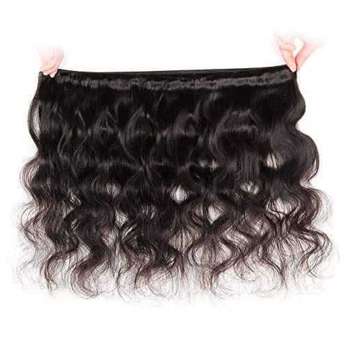 Body Wave Bundles Human Hair 16 18 20 Inch 100% Brazilian Virgin Human Hair Bundles 12A Unprocessed Body Wave 3 Bundles Human Weave Hair Bundles