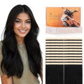 DOORES 14 in Tape-In Hair Extensions 100g Remy Human Hair Invisible PU Tape