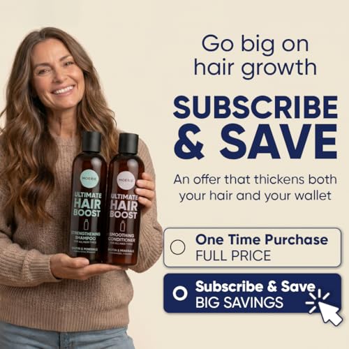 Hair Growth Shampoo and Conditioner Set for Men & Women