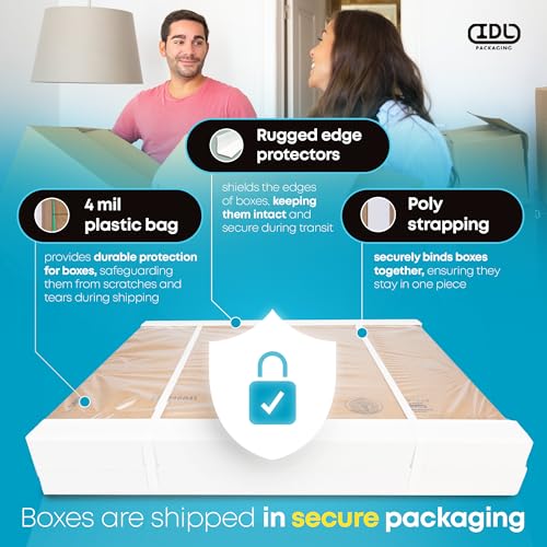 Tall Corrugated Shipping Boxes 8x8x48 (5-Pack)