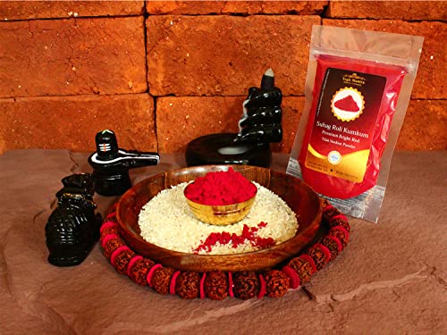 Yogic Mantra Kumkum Powder 100g - Bright Red Sindoor