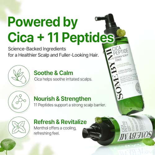 SOME BY MI Cica Peptide Scalp Tonic - 5.07 fl oz Refreshing Spray