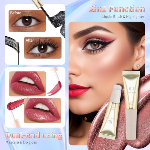 Color Nymph Makeup Kit with Sequin Bag for Beginners