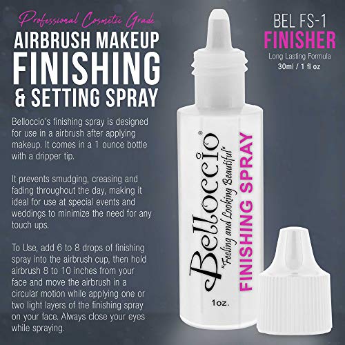 Belloccio Airbrush Makeup Finishing Spray 1 oz