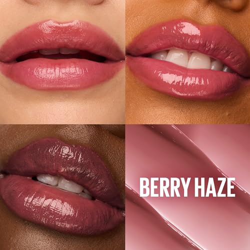 Maybelline Lifter Glaze Oil Balm - Hydrating Lip Balm, Berry Haze