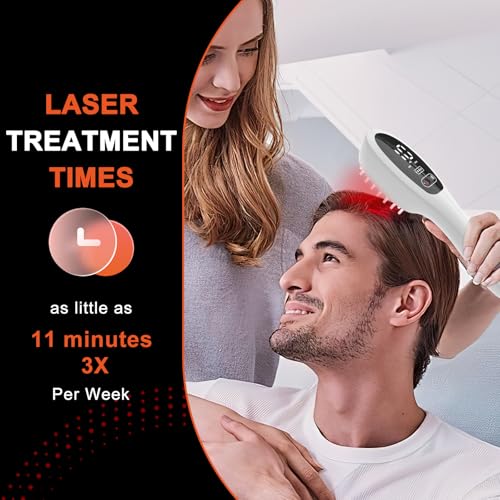 PUPCA Laser Therapy Hair Growth Comb for Men & Women