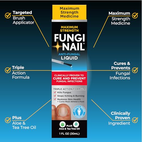 Fungi-Nail Maximum Strength Anti-Fungal Liquid Treatment - 1 Oz