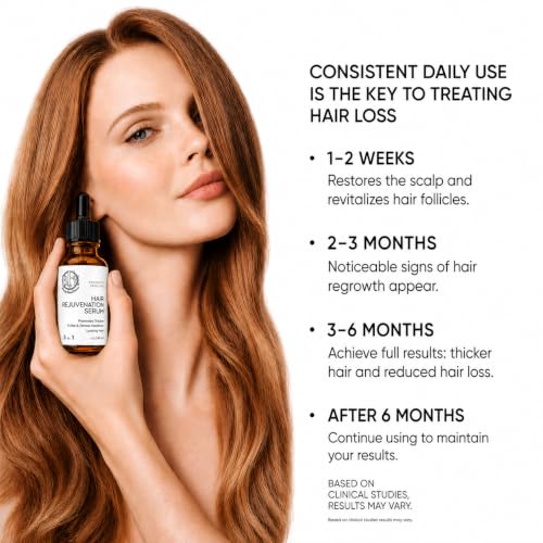 Hair Growth Serum for Thinning Hair - Peptide & Botanical Treatment