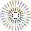BODY & EARTH Mini Lotion 50-Pack Variety Gift Set - Travel Size Hand Cream