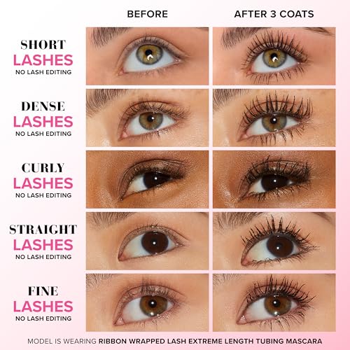 Too Faced Extreme Length Tubing Mascara - Smudge-Proof & Clump-Free